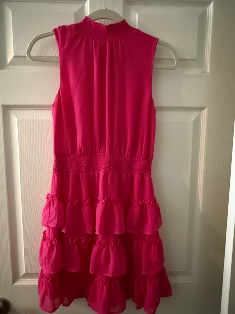 Sleeveless Ruffle Tiered Dress